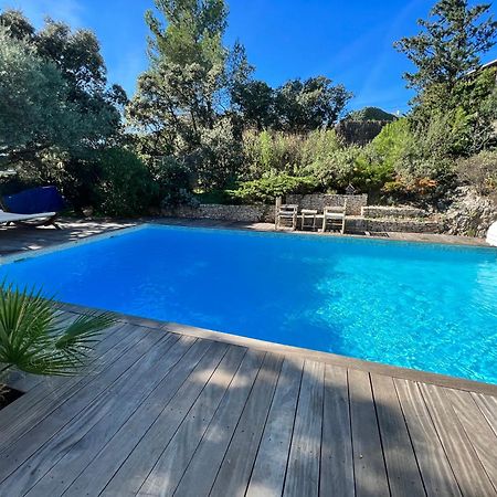 Le Havre De Paix En Garrigue 4 Chambres 3 Sdb Piscine Bezouce Exterior foto